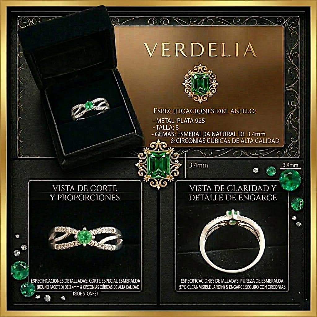 ✨ Lazo Infinito: Esmeralda Natural & Plata 925